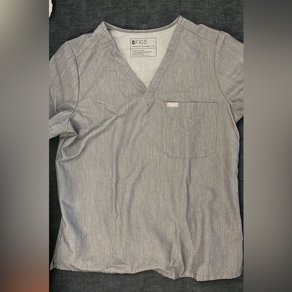Figs Scrubs Top